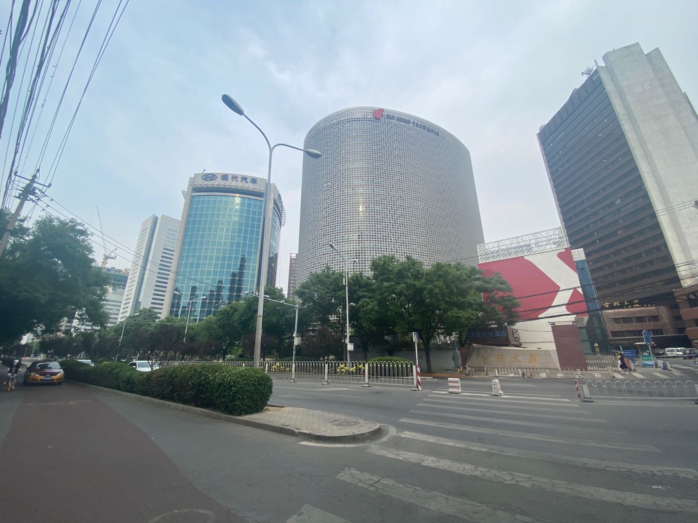 国航世纪大厦前台